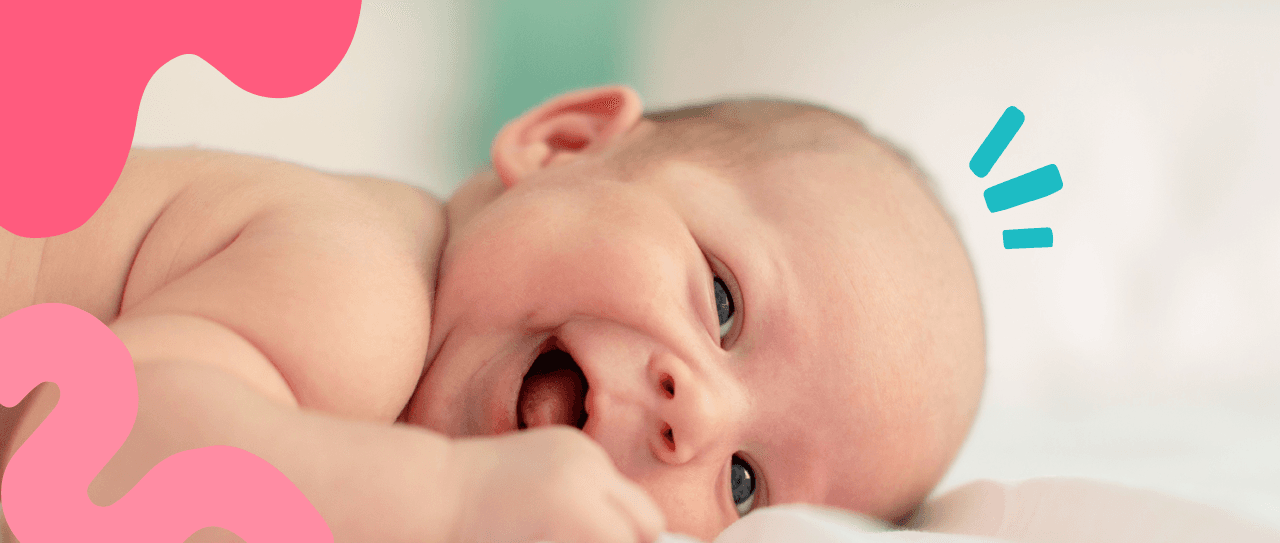 Smiling baby