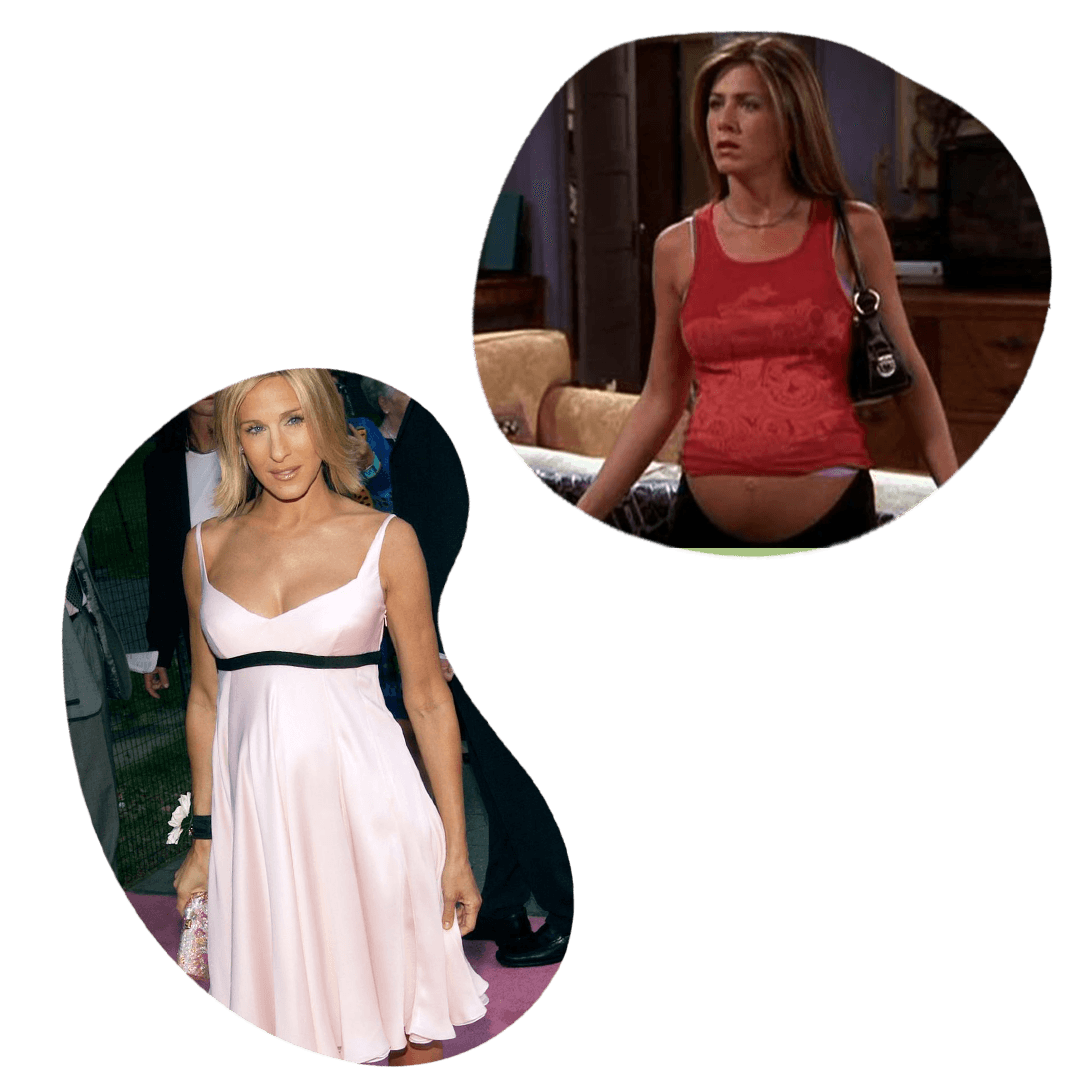2000s maternity fashion