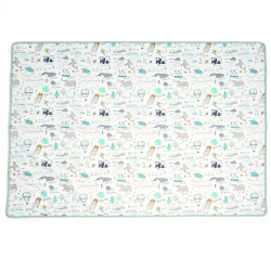 Image showing the Splash Mat for High Chair, Happy Planet product.