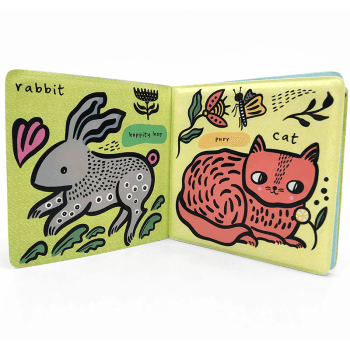 Image showing the Wee Gallery Who Loves Pets Bath Book, Mixed product.