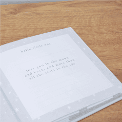Image showing the Bambino Beautiful Baby Boy Photo Album, Blue product.