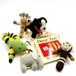 Image showing the Dear Zoo Story Sack Gift Set product.