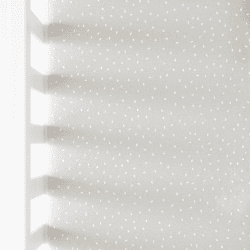 Image showing the Organic Crib Fitted Sheet, W35 x L80cm, Dove Rice product.