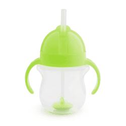 Image showing the Click Lock Tip & Sip Weighted Straw Cup, Green product.