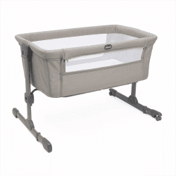 Image showing the Next2Me Essential Bedside Crib, Dune product.