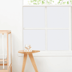 Image showing the Blackout Blinds, White product.