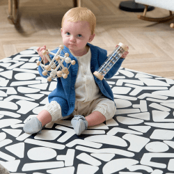 Image showing the Infinity Baby Playmat, Oddity Mono product.