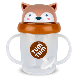 Image showing the Fergus Fox Tippy Up Cup, 200ml product.