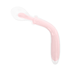 Image showing the Flexible Training Spoon, Pink product.