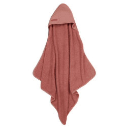 Image showing the Pure Hooded Baby Towel, Pink Blush product.
