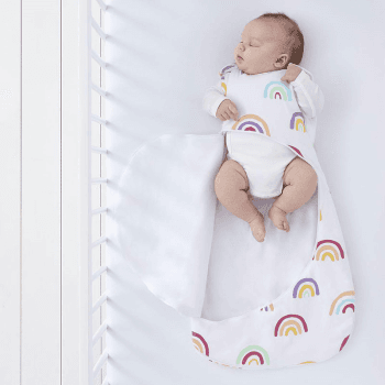 Image showing the SnuzPouch Sleeping Bag, 2.5 TOG, 0 - 6 Months, Rainbow product.