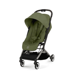 Image showing the Orfeo Compact Pushchair, Moss Green product.