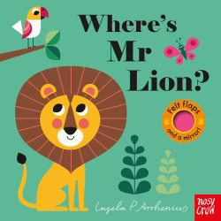 Image showing the Wheres Mr Lion (Felt Flaps) product.