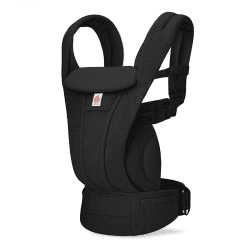 Image showing the Omni Deluxe Mesh Baby Carrier, Onyx Black product.
