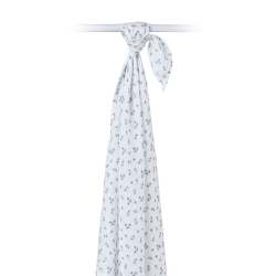 Image showing the Muslin Swaddle, Blueberries product.