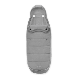 Image showing the Gold Pushchair Footmuff, Stone Grey product.