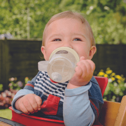 Image showing the Pete Polar Bear Tippy Up Cup, 200ml product.