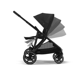 Image showing the Gazelle S Single to Double Pushchair, Moon Black product.