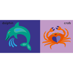 Image showing the Tiny Cloth Books My First Ocean Animals, Mixed product.