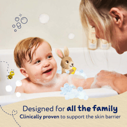 Image showing the OatDerma Bubble Bath, 250ml product.