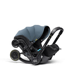 Image showing the Doona X Infant Car Seat & Stroller, Ocean Blue product.