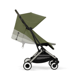 Image showing the Orfeo Compact Pushchair, Moss Green product.