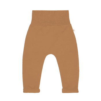 Image showing the Hight Waist Pants GOTS, 0 - 3 Months, Caramel product.