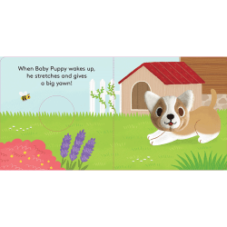 Image showing the Baby Puppy Finger Puppet Book product.