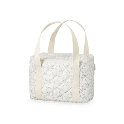 Image showing the Insulated Cooler Bag with Print, Green Leaves product.