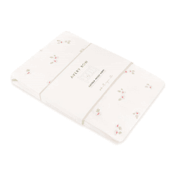 Image showing the Cotbed Fitted Sheet, Anemone product.