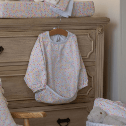 Image showing the Long Sleeved Bib, Wildflower Garden product.