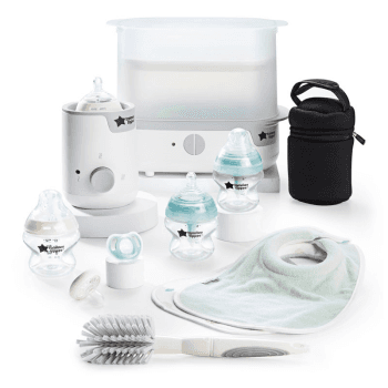 Image showing the 12 Piece Complete Baby Feeding Set, White product.