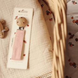 Image showing the Dummy Clip, Pink Corduroy product.