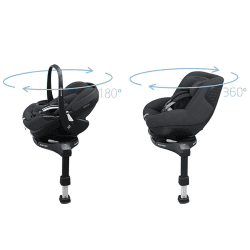 Image showing the FamilyFix 360 Pro ISOFIX Car Seat Base, Black product.
