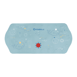 Image showing the Extra Long Baby Bath Mat, Blue product.