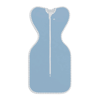 Image showing the Original Swaddle Sleeping Bag, 0.5 Tog, 3 - 6 Months, Dusty Blue product.
