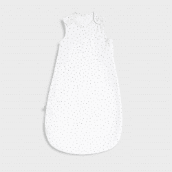 Image showing the Organic Baby Sleeping Bag, 1.0 TOG, 0 - 6 Months, White Rice product.