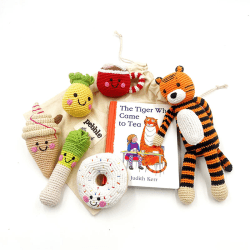Image showing the The Tiger Who Came To Tea Story Sack Gift Set product.