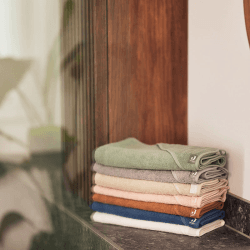 Image showing the Terry Bath Cape, Ivory product.