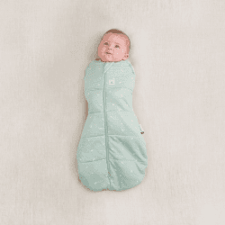 Image showing the Winter Cocoon Swaddle Sleeping Bag 2.5 TOG 0 - 3 Months, Sage product.