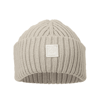Image showing the Wool Beanie, 0 - 6 Months, Lily White product.