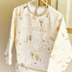 Image showing the Long Sleeve Waterproof Bib, Tiny Park product.