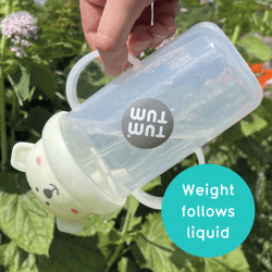 Image showing the Pete Polar Bear Large Tippy Up Cup, 300ml product.