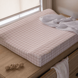 Image showing the Changing Mat, Pink Check product.