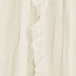 Image showing the Canopy with Ruffles, Ivory product.