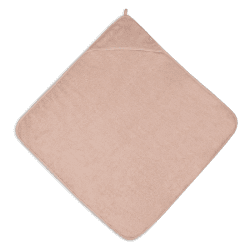 Image showing the Terry Bath Cape, Pale Pink product.
