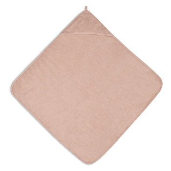Image showing the Terry Bath Cape, Pale Pink product.