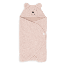 Image showing the Teddy Bear Wrap Blanket, Wild Rose product.