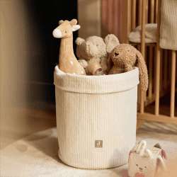 Image showing the Cloudy Rib Storage Basket, Oatmeal product.