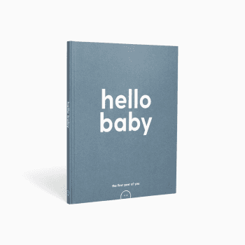 Image showing the Hello Baby Memory Book, Blue product.